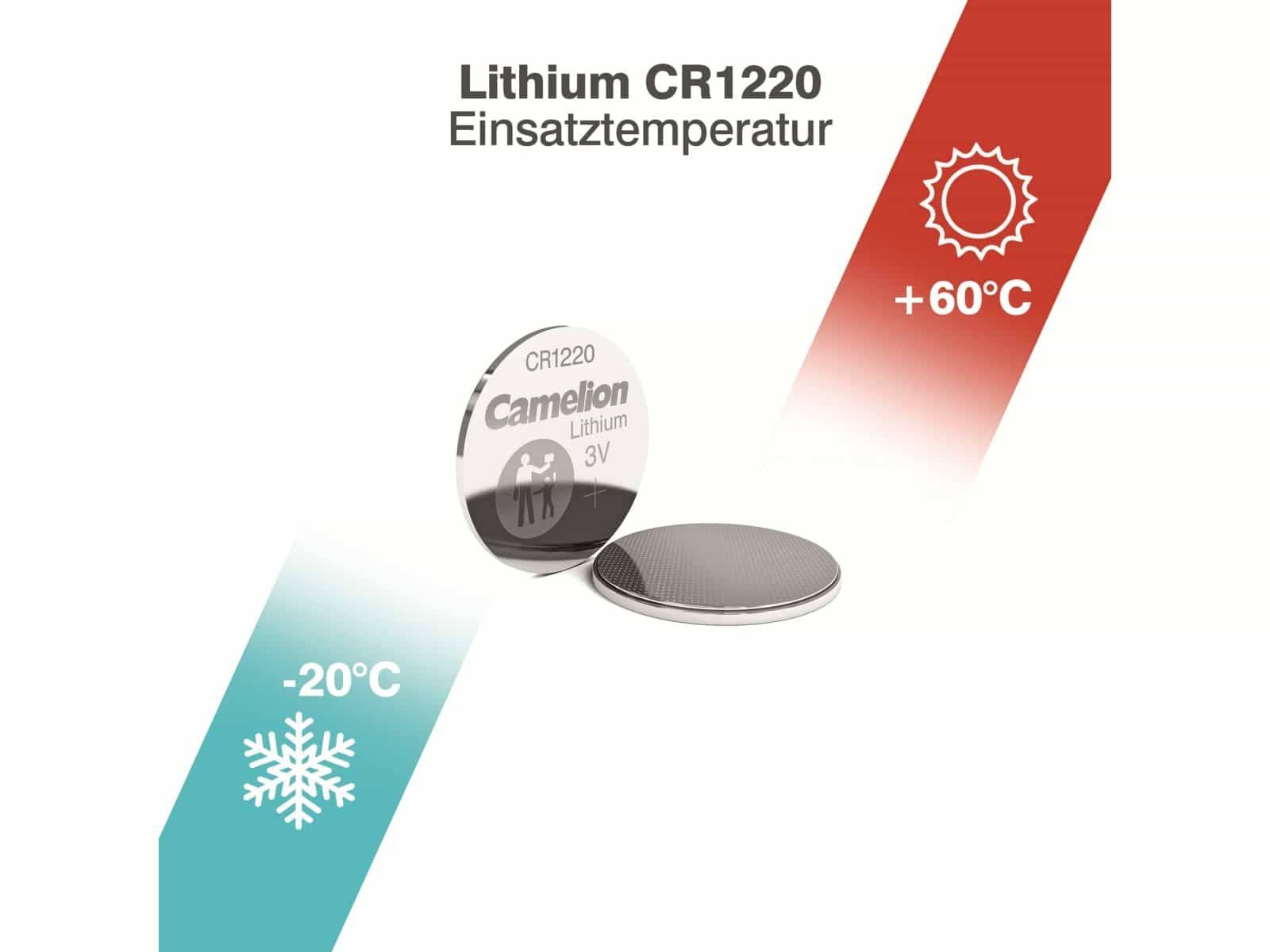 Camelion Lithium CR1220 3V blister 5-2