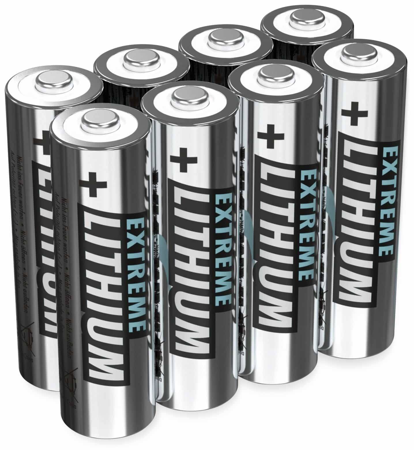 Acquista Ansmann FR06 Batteria Stilo (AA) Litio 2850 mAh 1.5 V 8