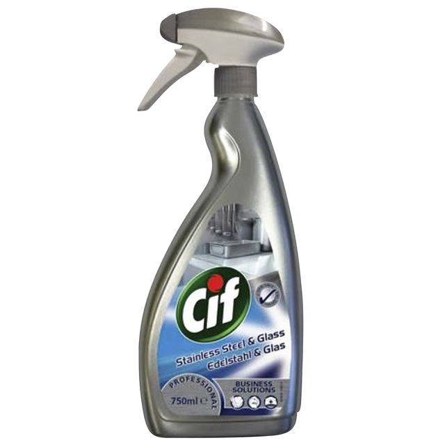 Roestvrijstaal reiniger CIF professional 750ml | 6 stuks-0