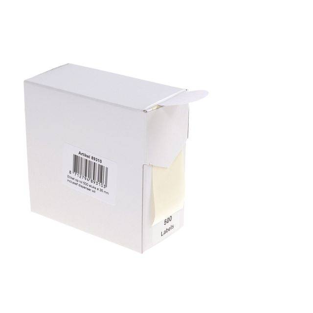 Rillprint 8712794893103 Rillprint - Etiket 35mm op rol wit 500st-0