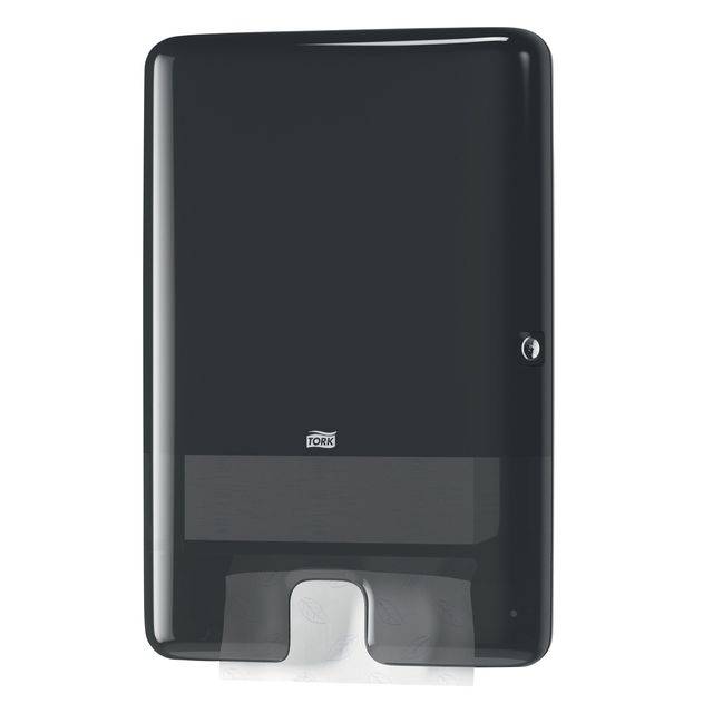 Tork 7322540349139 Tork - Handdoekdispenser h2 elevation zwart-0