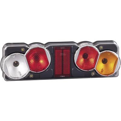 SecoRüt Vrachtwagenachterlicht  Knipperlicht, Remlicht, Achterlicht, Achteruitrijlicht, Reflector Rechts 12 V, 24 V  Hel