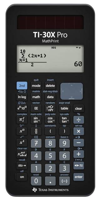 Rekenmachine TI-30X Pro MathPrint-0