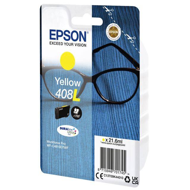 Inktcartridge epson t09k440 408l geel | 1 stuk-0