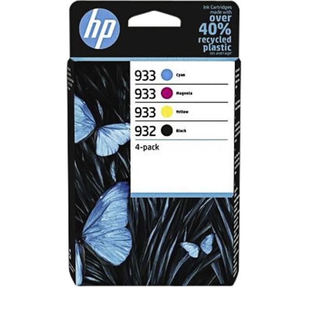 Inktcartridge HP 6ZC71AE 932 933 zwart + 3 kleuren-8