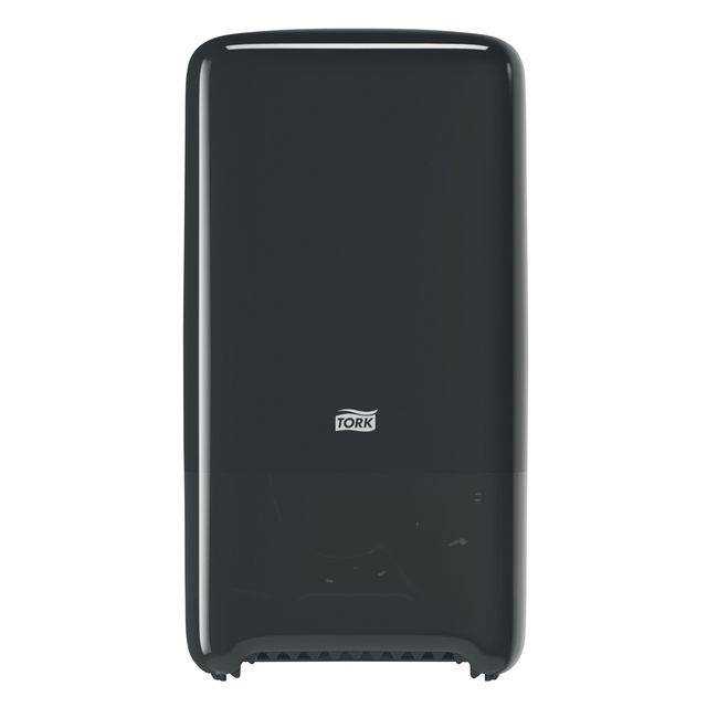 Tork 7322540366747 Tork - Toiletpapierdispenser t6 medium duo zwart-0