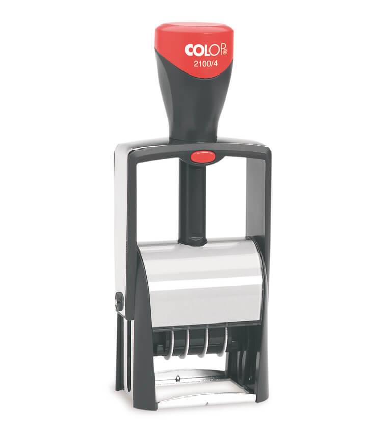 Datumstempel Colop Heavy Duty 2100/4 Classic Line Nederlands rood-0