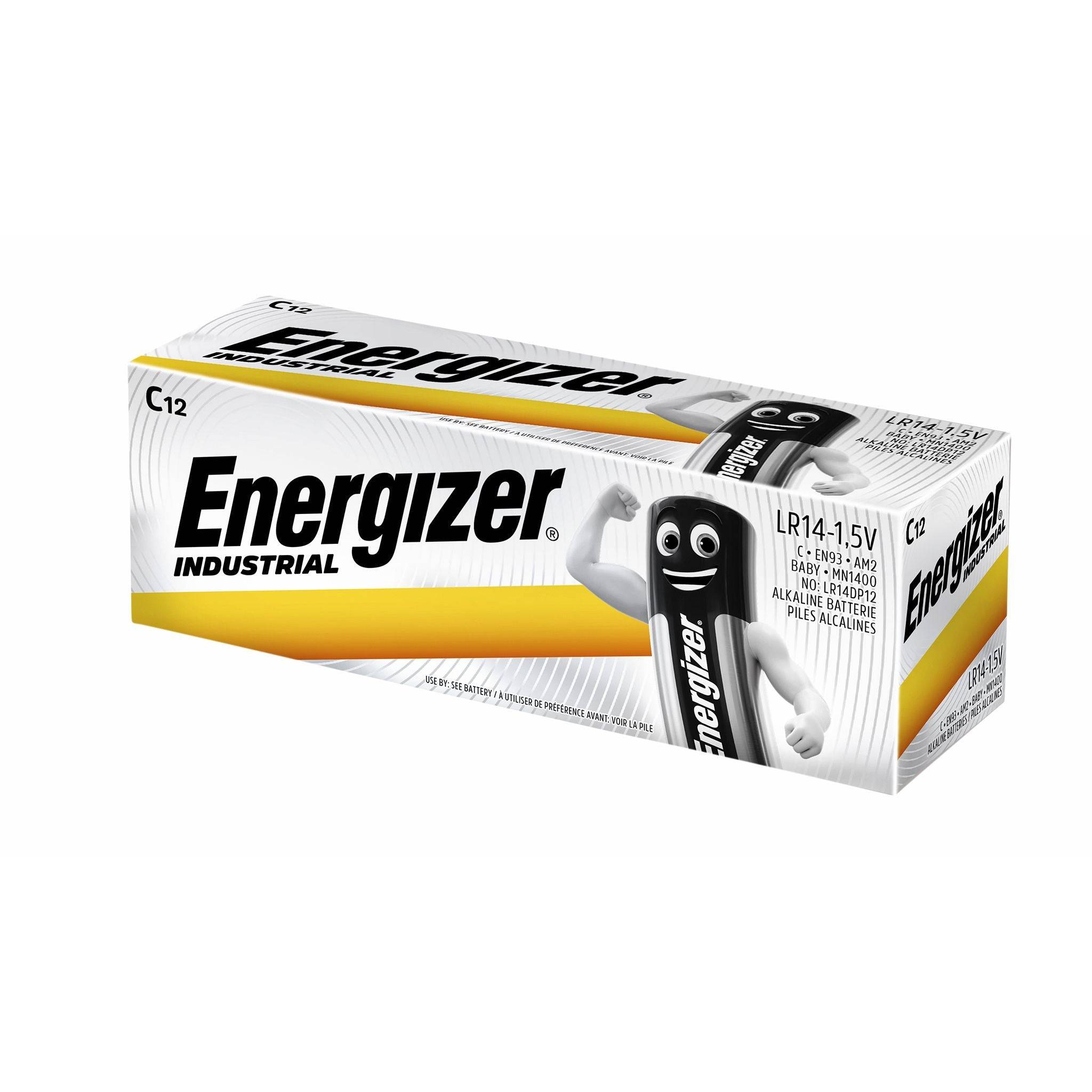 ENERGIZER BATTERIJ INDUSTRIAL PRO LR14 C R14 1,5V 12 STUKS-2