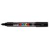 Verfstift Posca PC5M M zwart