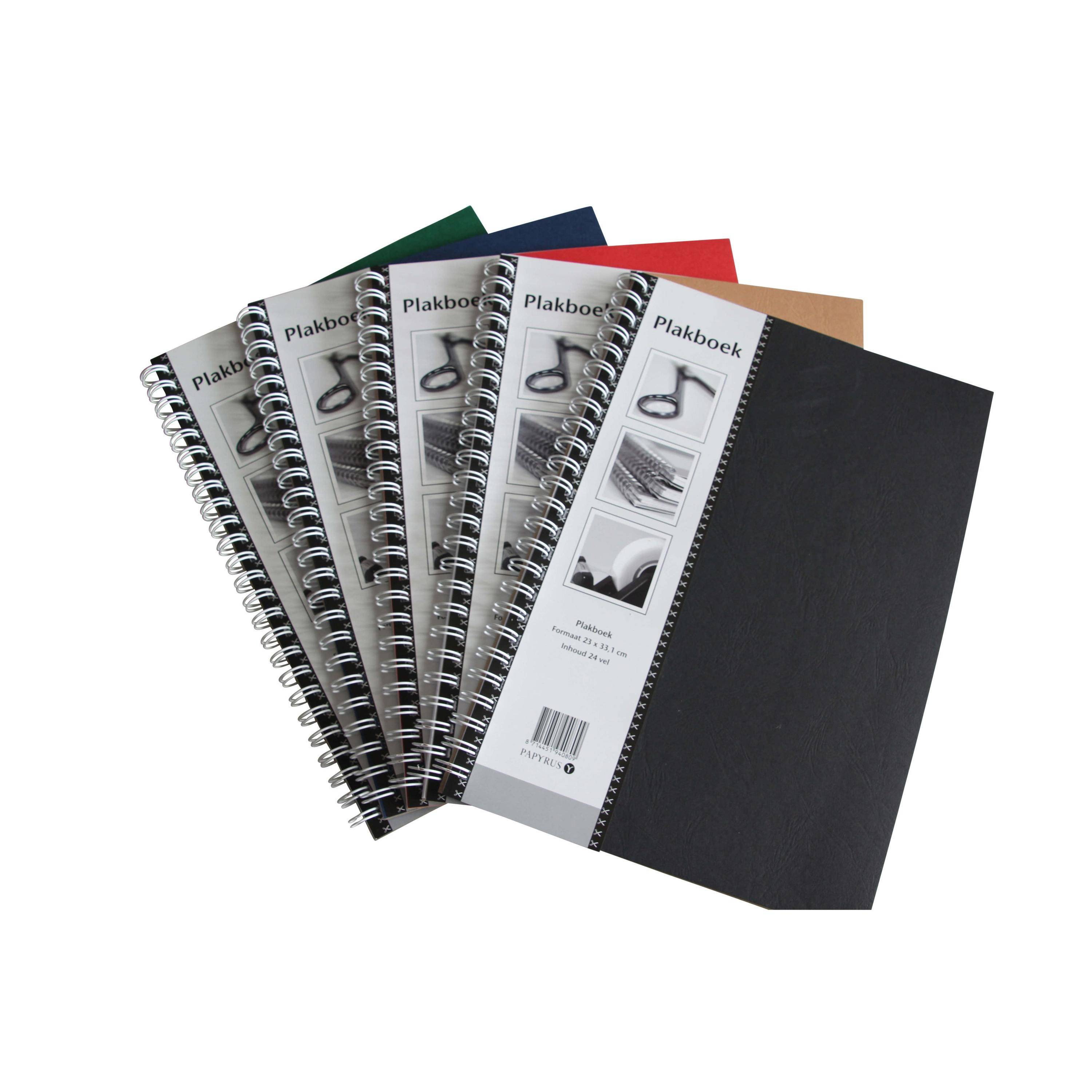 Plakboek papyrus 16x21.6cm neutraal 40v ass | 1 stuk-0