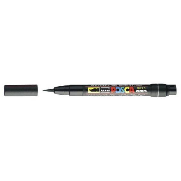 Brushverfstift Posca PCF350 zwart