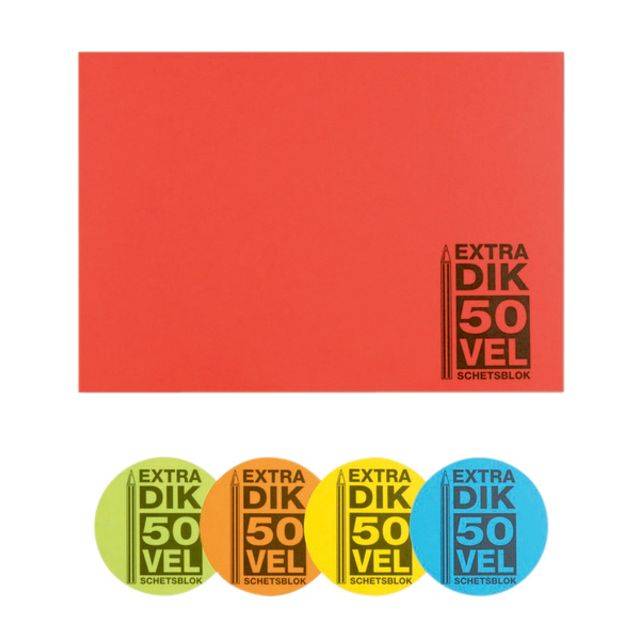 Schetsboek papyrus a4 extra dik 120gr | 1 stuk-0