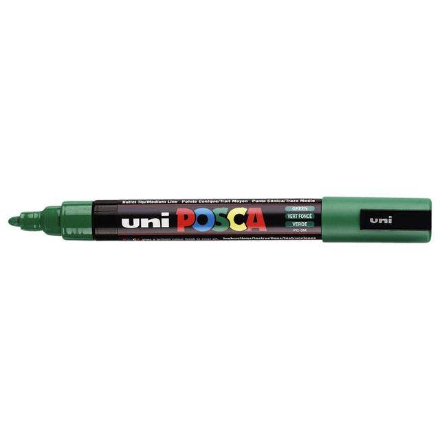 Verfstift Posca PC5M M donkergroen-0
