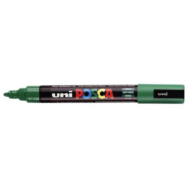 Verfstift Posca PC5M M donkergroen