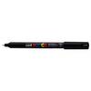 Verfstift Posca PC1MR EF zwart