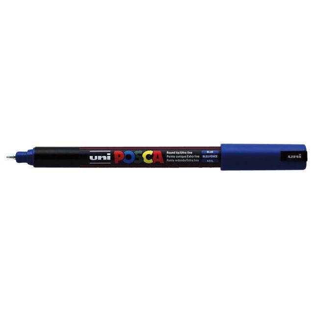 Verfstift Posca PC1MR EF donkerblauw-0