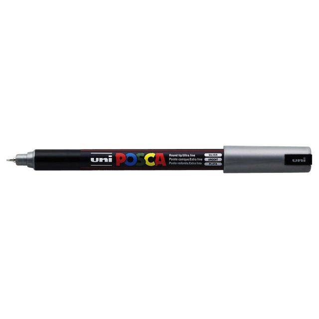 Verfstift Posca PC1MR EF zilver-0