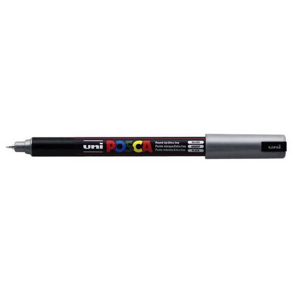 Verfstift Posca PC1MR EF zilver