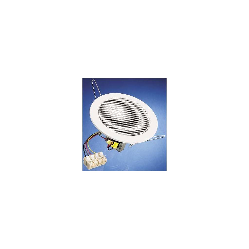 VISATON VS-DL-10-100V Luidspreker; plafond,universeel,waterdicht; Ø135x76mm; Ø: 135mm - 1 stuk-0