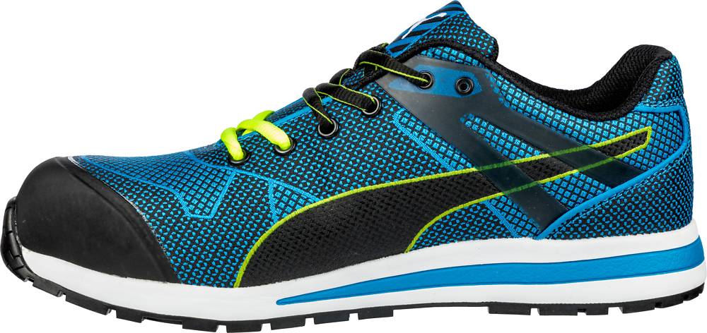 Puma werkschoenen - Blaze Knit - S1P laag - blauw - maat 43-2
