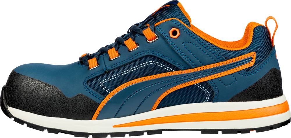 Puma CROSSTWIST low S3 SRC blue/orange 40-1