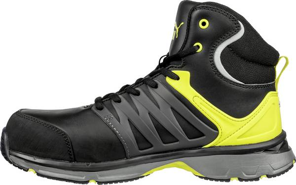 Puma VELOCITY 2.0 YELLOW MID S3 ESD SRC black/yellow 44