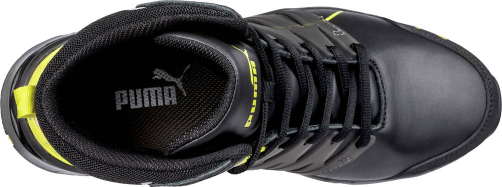 Puma VELOCITY 2.0 YELLOW MID S3 ESD SRC black/yellow 44-2
