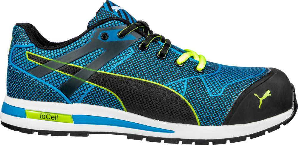 Puma werkschoenen - Blaze Knit - S1P laag - blauw - maat 46-1