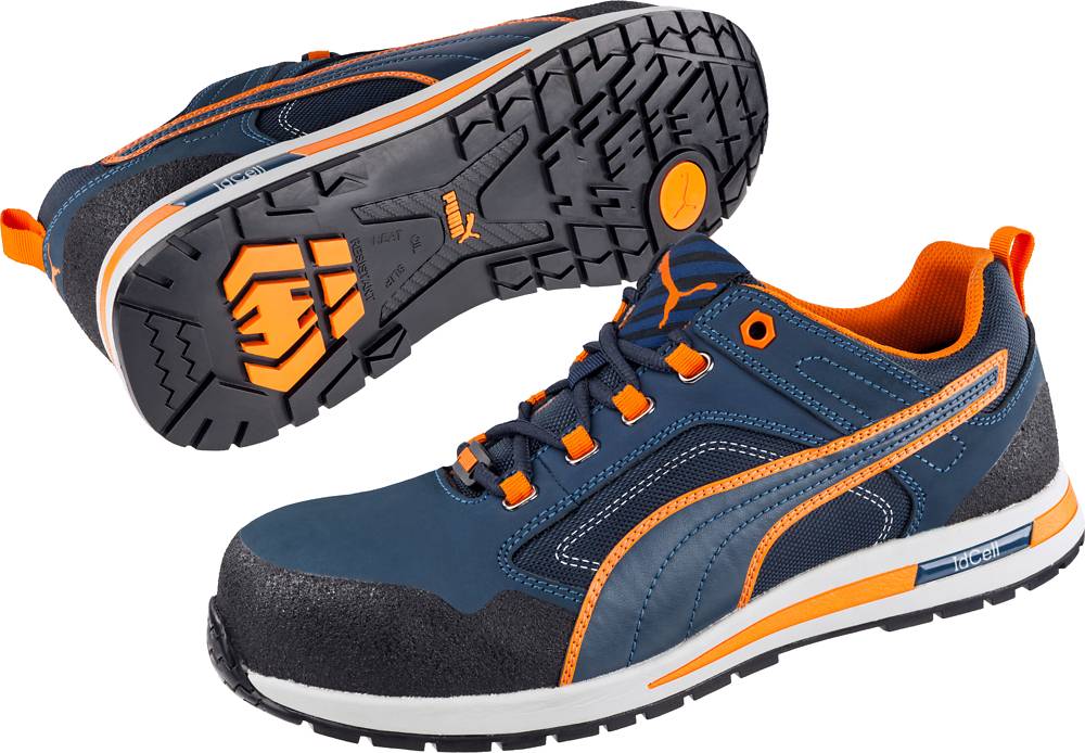 Puma CROSSTWIST low S3 SRC blue/orange 46-4