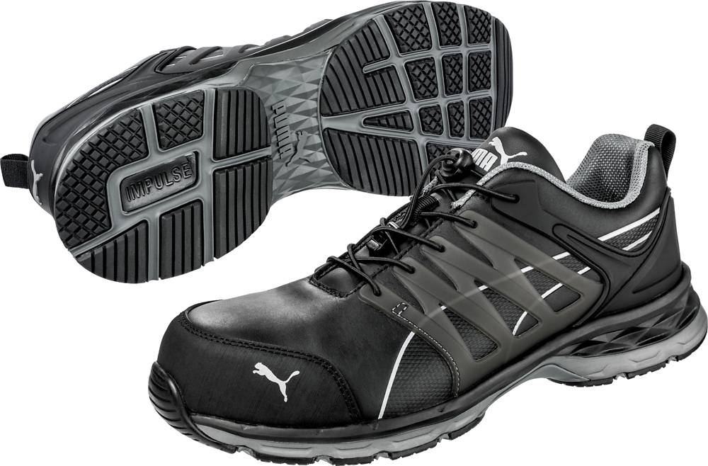Puma werkschoenen - Velocity 2.0 Low - zwart - S3 ESD - maat 42-4