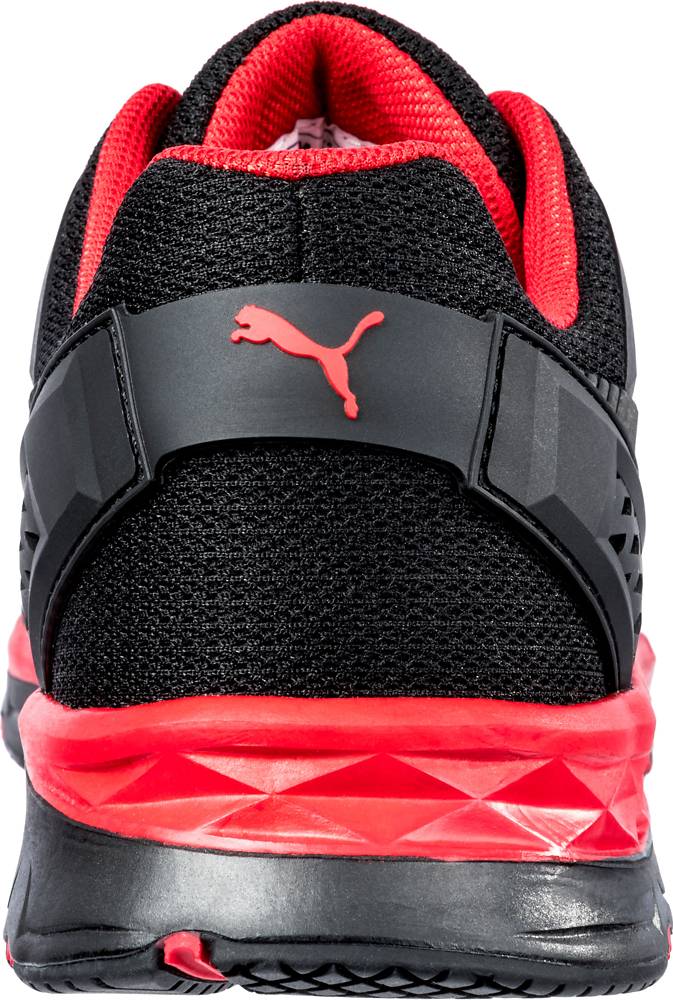 Puma FUSE MOTION 2.0 RED LOW S1P ESD SRC black/red 44-1