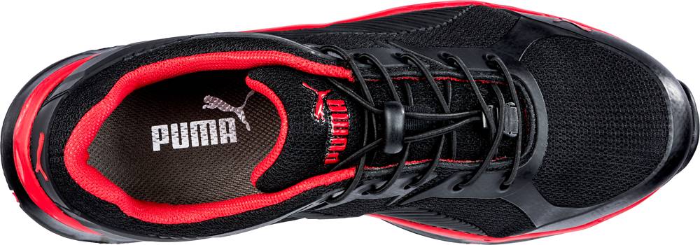 Puma FUSE MOTION 2.0 RED LOW S1P ESD SRC black/red 44-2