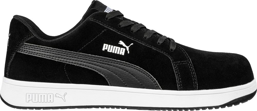 Puma ICONIC SUEDE BLACK LOW S1PL ESD FO SR black 42-0