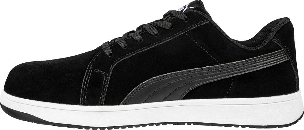Puma ICONIC SUEDE BLACK LOW S1PL ESD FO SR black 42-1