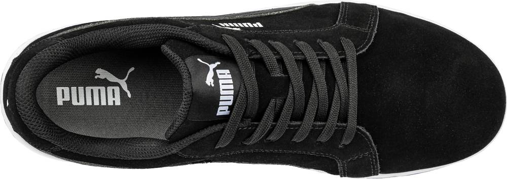 Puma ICONIC SUEDE BLACK LOW S1PL ESD FO SR black 42-3