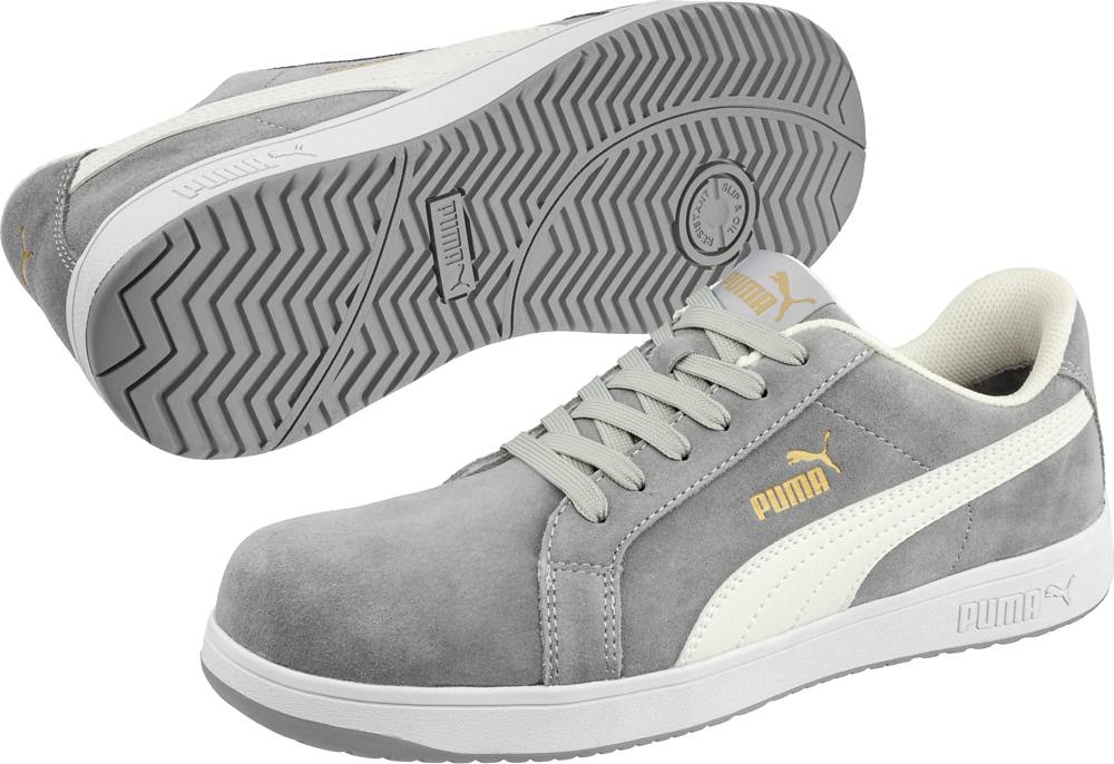 Puma ICONIC SUEDE GREY LOW S1PL ESD FO SR grey 38-2