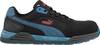 Puma FRONTSIDE BLK/BLUE LOW S1P ESD SRC black/blue 47
