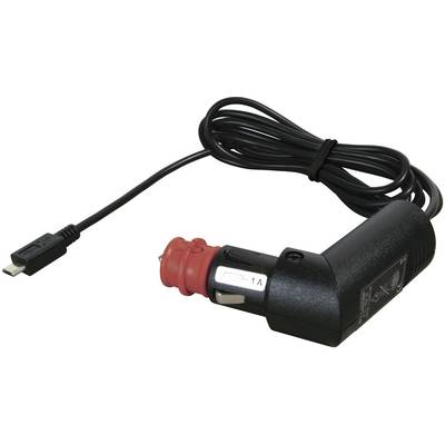 ProCar 67303101 Oplaadkabel voor de auto met micro USB-stekker Stroombelasting (max.): 1 A Geschikt voor Sigarettenaanst