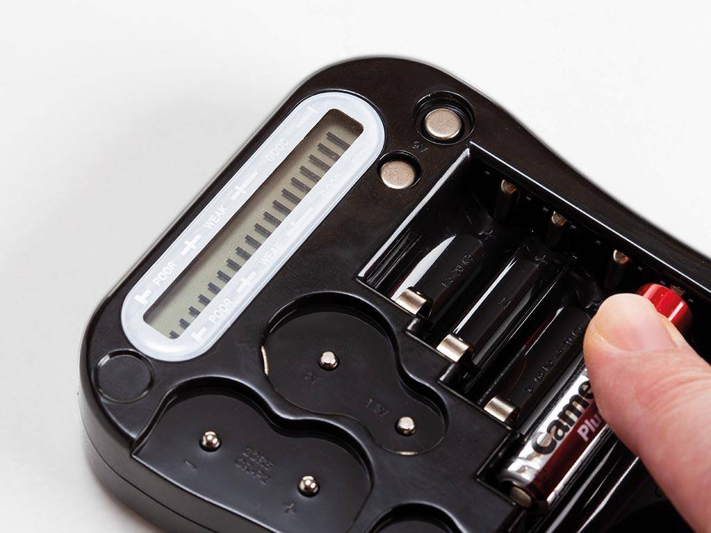 Batterijtester voor veel toepassingen, LCD-scherm-1