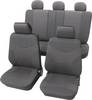 Petex 23474901 Vesuv Autostoelhoes 17-delig Polyester Grijs Bestuurder, Passagier, Achterbank