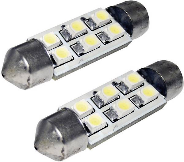 Eufab 13295 LED-soffietlamp    S8.5 12 V