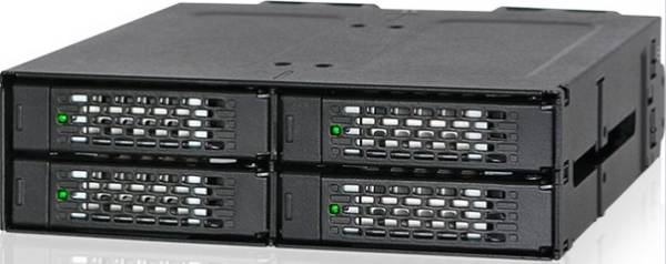 Backplane IcyDock 4x 2,5" PCIe 4.0 NVMe U.2 naar 4x MiniSAS V3