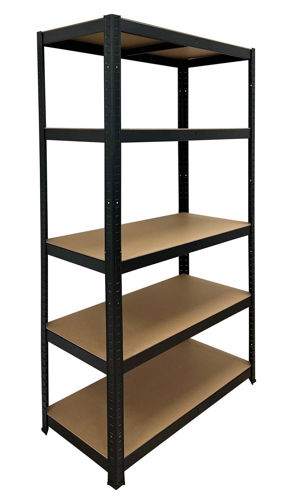 ERRO Stellingkast zwart - Metalen opbergrek - 180x90x40-1