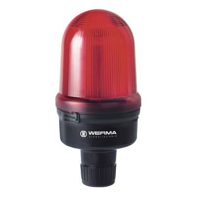 Werma Signaltechnik Signaallamp LED 829.127.55 829.127.55  Rood Flitslicht 24 V/DC 