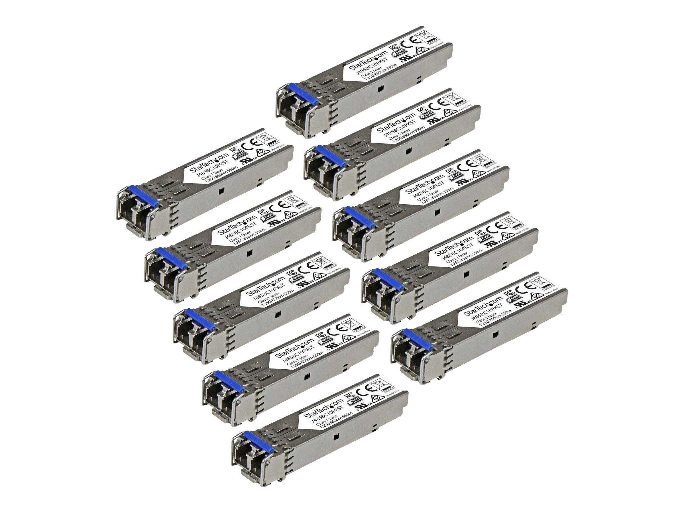 StarTech.com HP J4859C compatibel SFP Transceiver module - 1000BASE-LX -1000 Mbps - Single en Multi mode glasvezel - LC-0