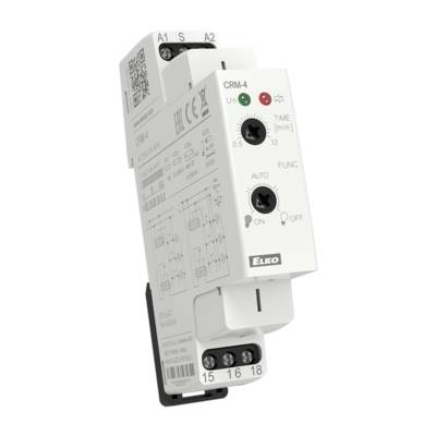 ELKO EP CRM-4/230V Trappenhuistimer; op DIN-rail; 230VAC; SPDT; IP20; 16A; -20÷55°C - 1 stuk-0