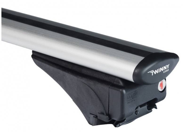 Twinny Load F01 Dakdragerset Fly Bar 124cm Aluminium-2