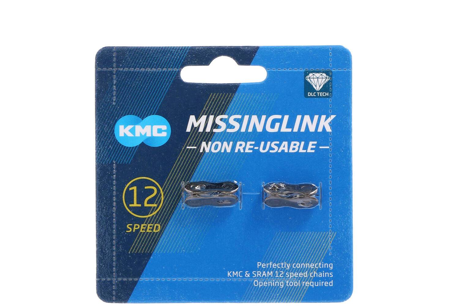 KMC MissingLink DLC 12 - 5.2mm - Zwart 47155758946454715575894645-0