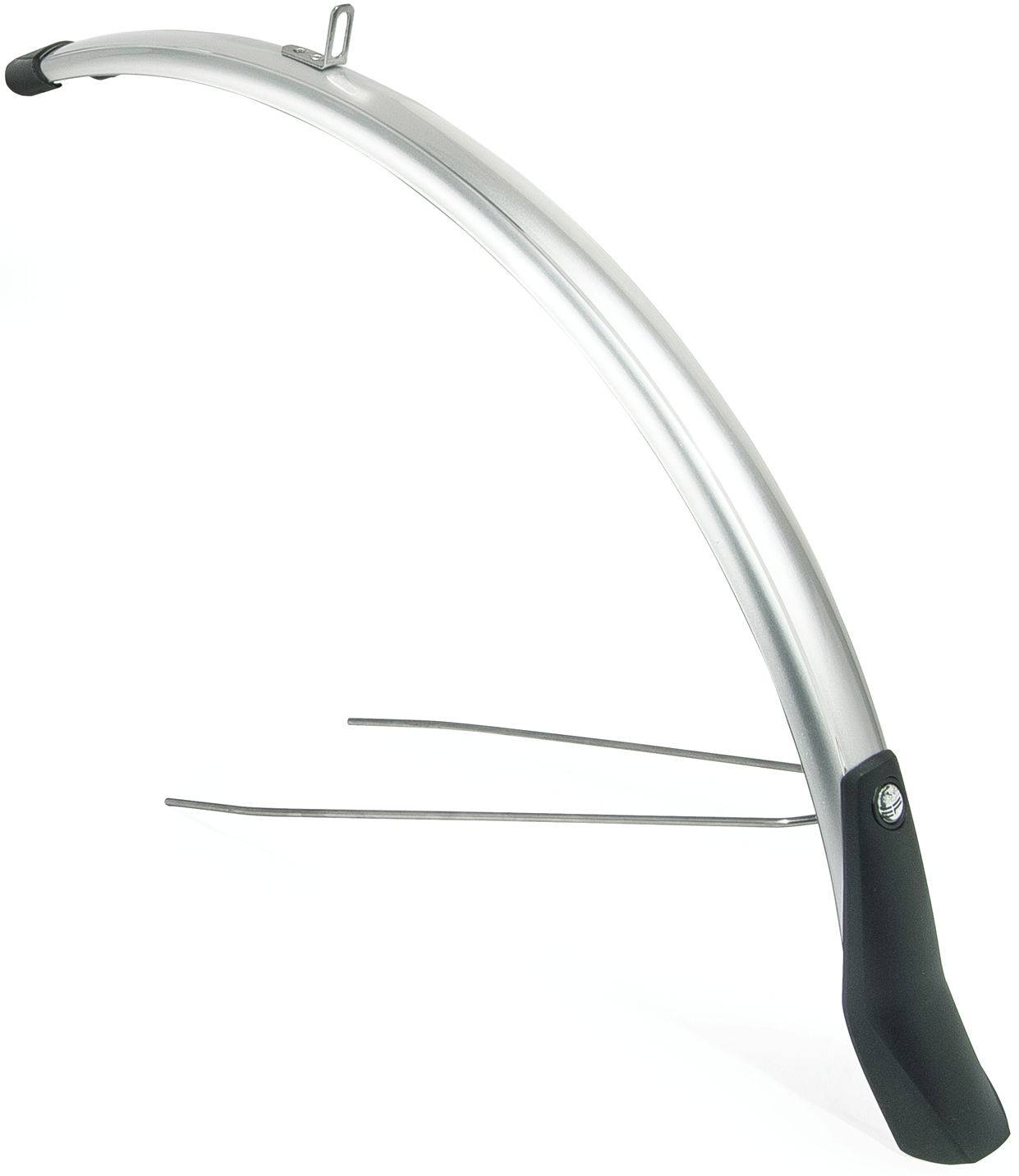 Voorspatbord Eurofender Snello 28" x 46 mm - zilver-0