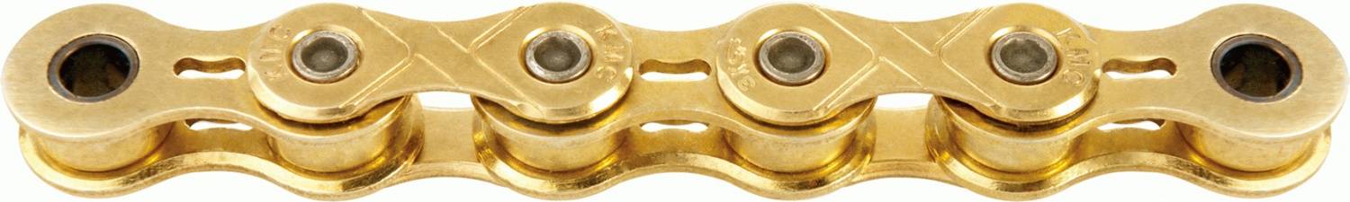 Ketting single speed KMC X101 Gold 112 schakels - goud-1